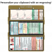 WhiteCoat Clipboard® Trifold - Tactical Brown Respiratory Therapy Edition
